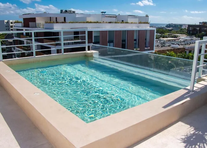 40, 2 Bdr Penthouse, Jacuzzi Privado * Playa del Carmen