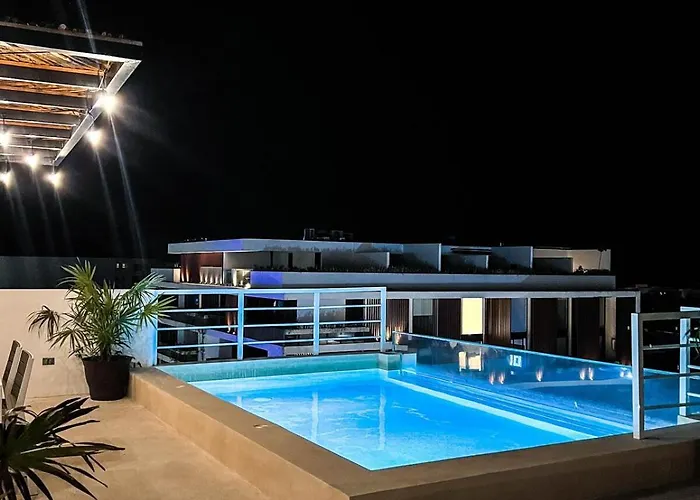 40, 2 Bdr Penthouse, Jacuzzi Privado Apartamento *
