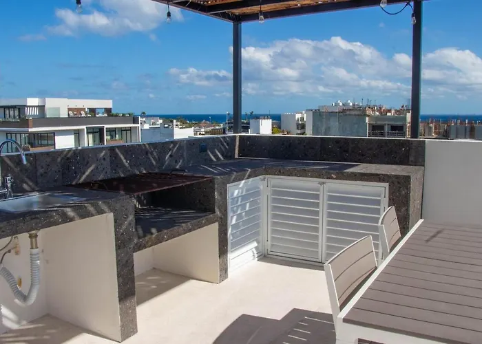40, 2 Bdr Penthouse, Jacuzzi Privado * Playa del Carmen